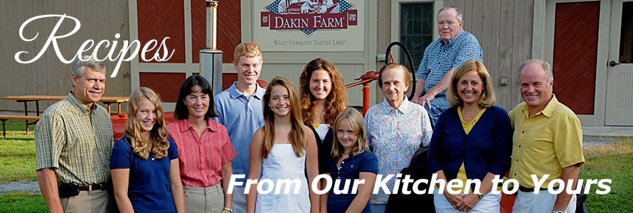 Recipes from our Dakin Farm kitchen to yours
