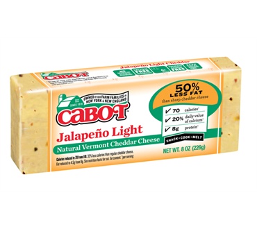 Cabot Jalapeno Light Cheddar