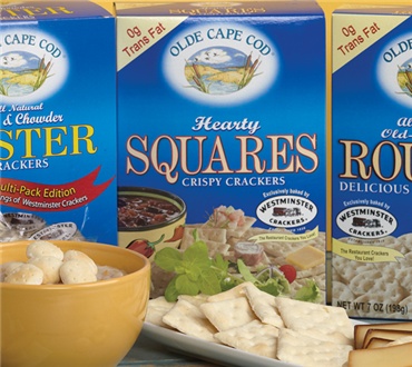 Six 6 oz Boxes of Westminster Square Crackers