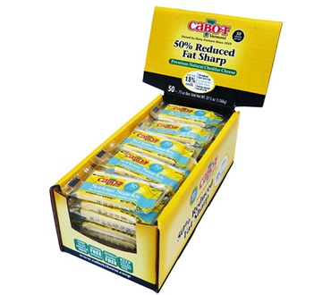 Cabot Light Cheddar 100 Count Box