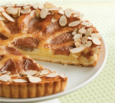 Maple Poached Pear Tart