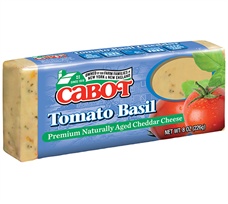 Cabot 8 Oz Tomato Basil Cheddar Cheese