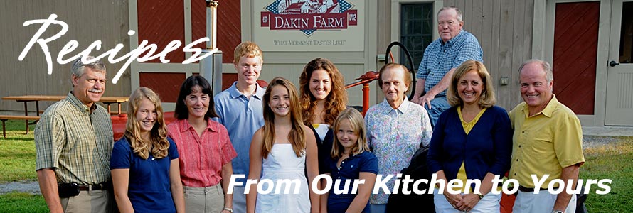 Recipes from our Dakin Farm kitchen to yours