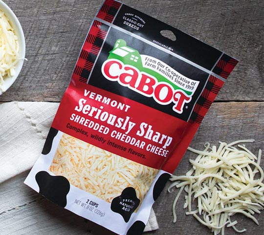 Cabot Shredded Cheese