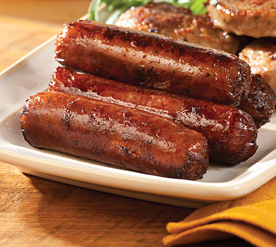 Cob-Smoked Maple Sausage