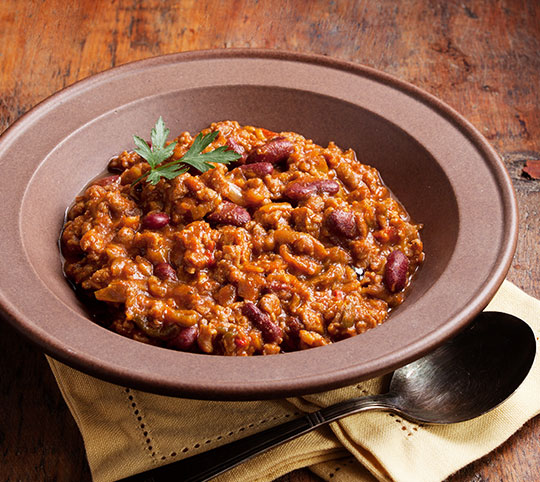 Maple Sausage Chili