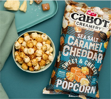 Cabot Sea Salt Caramel Cheddar Popcorn