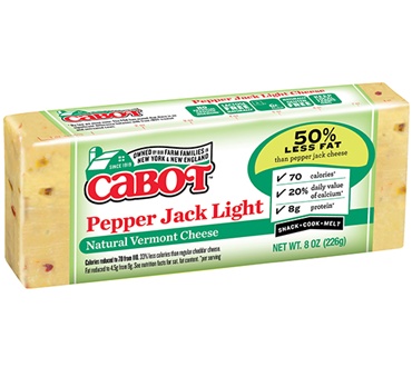 Cabot Pepper Jack Light Cheddar