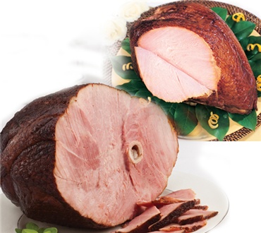 clipart turkey eat ham