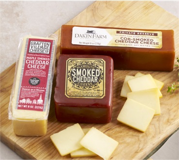 Vermont Smoked Cheddar Sampler