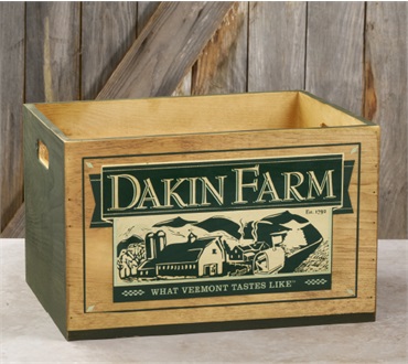 Dakin Farm Logo Wooden Box