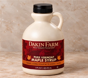 Pure Vermont Grade A Dark Robust Maple Syrup